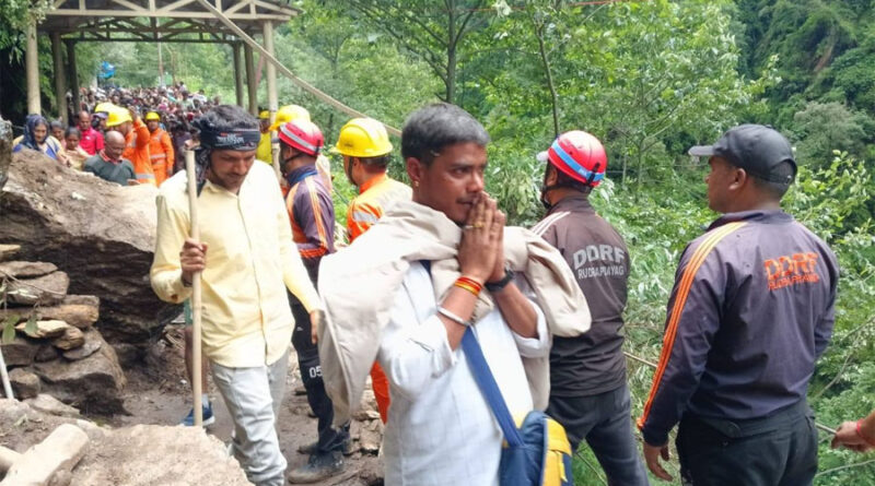 जनपद रुद्रप्रयाग में सुचारु हो गयी केदारनाथ धाम की यात्रा