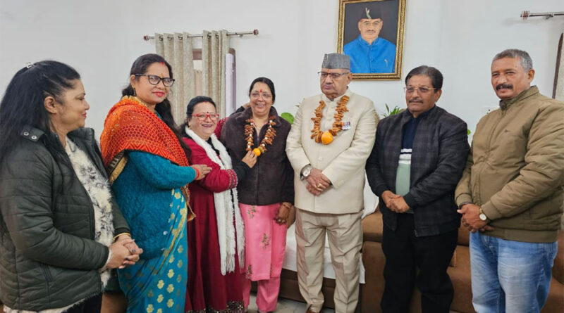 कुर्मांचल परिषद के सदस्यों ने कैबिनेट मंत्री गणेश जोशी को दी शुभकामनाएं