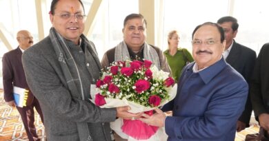 देवभूमि उत्तराखंड पहुंचे जेपी नड्डा, सीएम ने किया अभिनंदन देवभूमि उत्तराखंड पहुंचे जेपी नड्डा, सीएम ने किया अभिनंदन