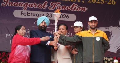 राज्यपाल ने किया उत्तराखण्ड राज्य विश्वविद्यालय खेल प्रतियोगिता का शुभारम्भ