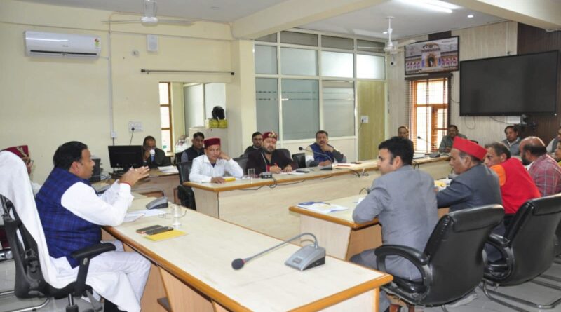 यात्रा– 2026 की पूर्व तैयारियों को लेकर बैठक आयोजित अधिकारियों को समयबद्ध रूप से सभी कार्य पूर्ण करने के स्पष्ट निर्देश