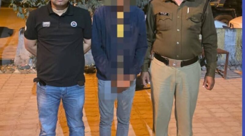 कोतवाली पुलिस ने आरोपी को राजस्थान से किया गिरफ्तार