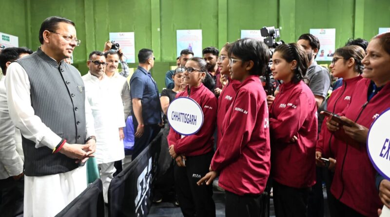 सीएम ने किया टेबल टेनिस चैंपियनशिप का शुभारंभ