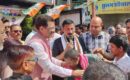 मजदूर दिवस पर कांग्रेस श्रम प्रकोष्ठ द्वारा घंटाघर में “श्रमिक सम्मान कार्यक्रम”