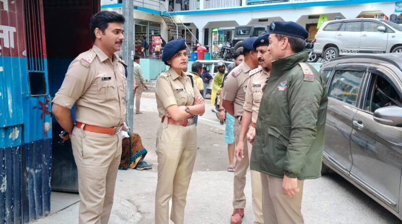 पुलिस अधीक्षक ने कियायात्रा व्यवस्थाओं का स्थलीय निरीक्षण