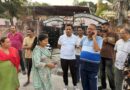 बिन्दाल नदी में चैनेलाइजेशन कार्यो के लिए अधिकारियों संग सुबह-सुबह निरीक्षण पर निकले कैबिनेट मंत्री