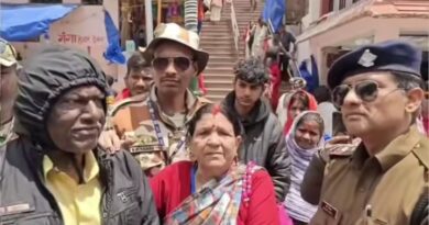 एसडीआरएफ जवान की सूझबूझ और साहस से बची श्रद्धालु की जान