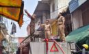 कपडे के गोदाम में लगी अचानक