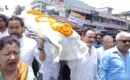 शिक्षा व्यवस्था की विफलता के विरोध में निकली शव यात्रा