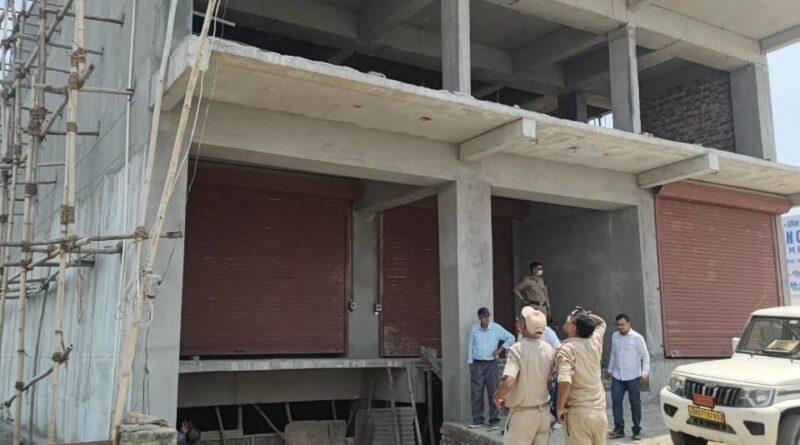 एमडीडीए ने किया तीन निर्माणाधीन भवनों को सील