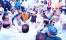 त्रयोदशी संस्कार में सम्मिलित हुये केंद्रीय रक्षा मंत्री राजनाथ सिंह