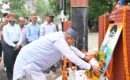 सैनिक कल्याण मंत्री ने दी भावभीनी श्रद्धांजलि