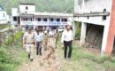 अतिवृष्टि से प्रभावित क्षेत्रों का डीएम ने किया निरीक्षण
