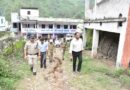 अतिवृष्टि से प्रभावित क्षेत्रों का डीएम ने किया निरीक्षण