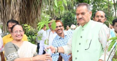 कृषि मंत्री गणेश जोशी ने किया 11 लाख पौधरोपण अभियान का शुभारंभ,