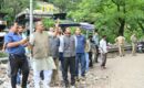 क्षतिग्रस्त मार्ग का मंत्री ने किया निरीक्षण, पुनर्निर्माण में तेजी के निर्देश