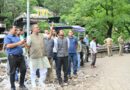 क्षतिग्रस्त मार्ग का मंत्री ने किया निरीक्षण, पुनर्निर्माण में तेजी के निर्देश
