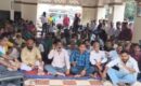 जारी रहा धरना, मेयर ने सोपा मृतक आश्रित को  नियुक्ति पत्र