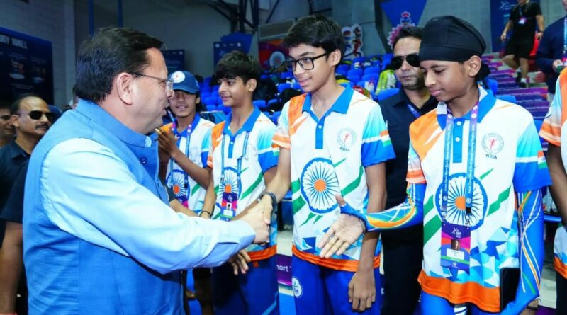 उत्तराखण्ड को खेलों के क्षेत्र में अग्रणी राज्य बनाने के लिए निरंतर प्रयासरत सरकार : सीएम