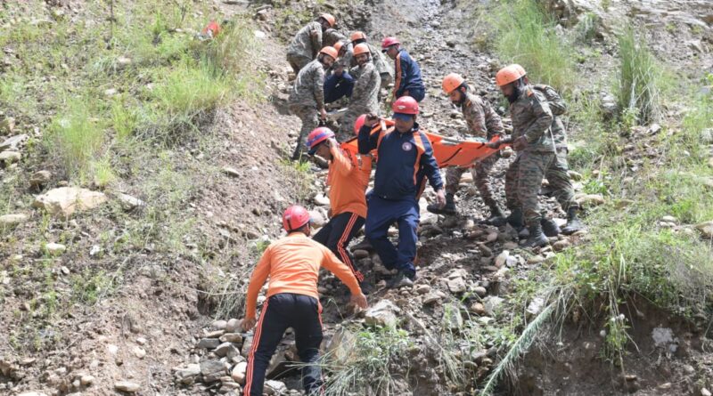 मॉक अभ्यास के माध्यम से परखी गई आपदा प्रबंधन एवं त्वरित राहत-बचाव