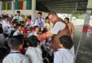 नन्हे-मुन्ने बच्चों संग कैबिनेट मंत्री गणेश जोशी ने मनाया रक्षाबंधन