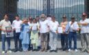 सैन्यधाम के मुद्दे पर पूर्व सैनिक विभाग का धरना