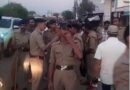 महाराजा भागीरथ प्रतिमा विवाद, शिलापट्ट भी उखाड़ा, मौके पर पुलिस बल तैनात