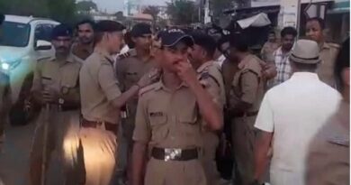 महाराजा भागीरथ प्रतिमा विवाद, शिलापट्ट भी उखाड़ा, मौके पर पुलिस बल तैनात
